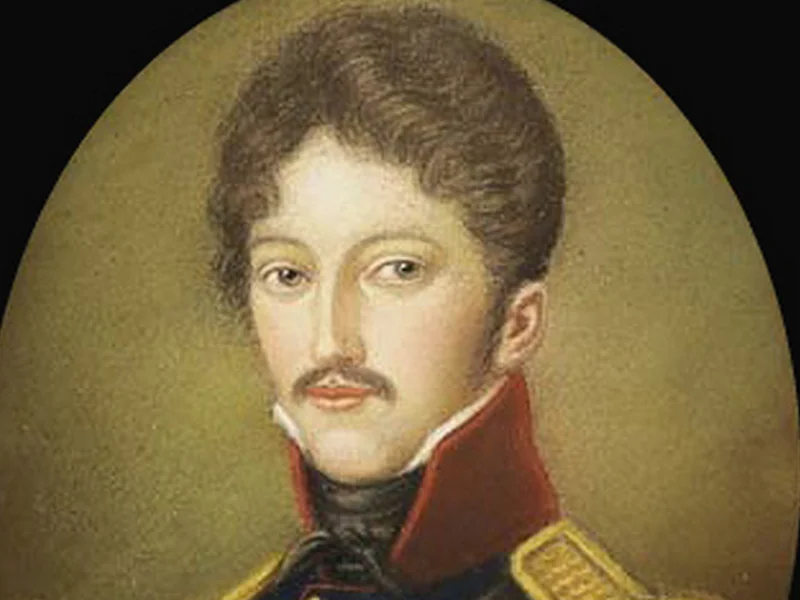 1788-Emma Sophie Körner - Ritratto di Theodor Körner